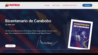 actualización de la patria ¿Cómo entrar