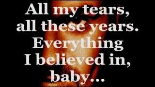 I CAN&#39;T MAKE YOU LOVE ME (Lyrics) - GEORGE MICHAEL