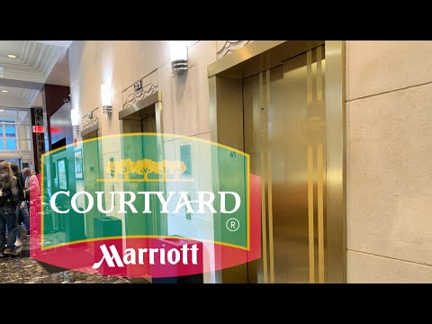 Dover Impulse Traction elevators at The Downtown Courtyard by Marriott, Nashville Tennessee