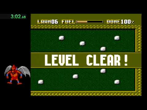Lawn Mower(NES) Speedrun in 6:51