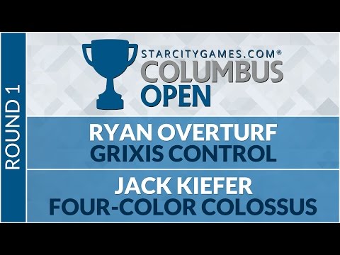 SCGCOL - Round 1 - Ryan Overturf vs Jack Kiefer (Standard)