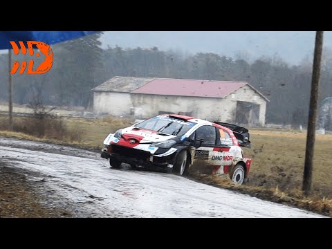 Best of Rally Monte Carlo 2021 | Crashes, Maximum Attack, Action