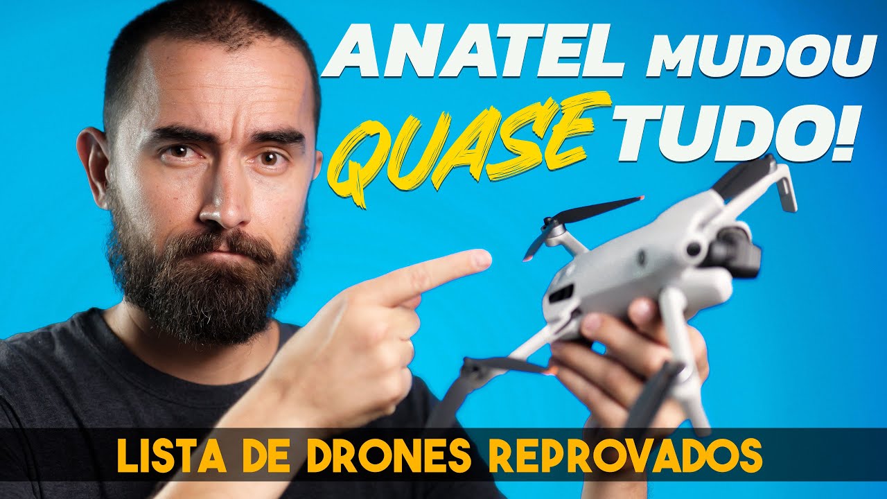 DRONES: HOMOLOGAÇÃO na ANATEL MUDOU |COMO SABER  se seu drone tá "PROIBIDO"