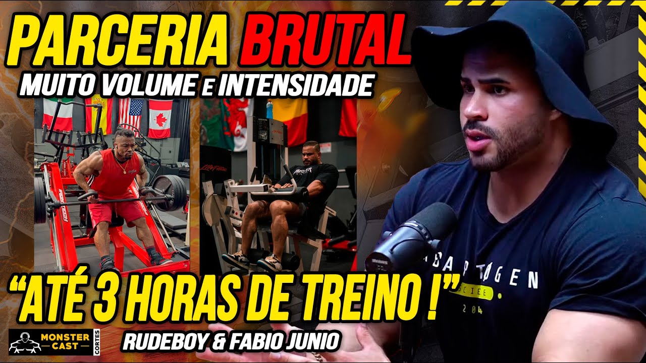 PARCERIA PESADA PLANOS DE TREINOS PARA EVOLUIR OS PONTOS FRACOS !!! | RUDEBOY E FABIO JUNIO