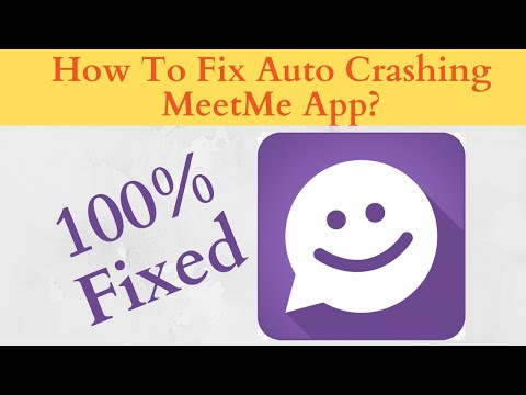 Fix Auto Crashing MeetMe App/Keeps Stopping App Error in Android Phone|Apps stopped on Android & IOS