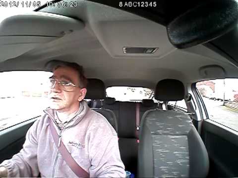 AshLing Driving How To Emerge Left at  T-Junction - Video 2 of 2 - View of Driver