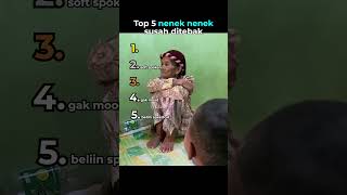 Download lagu Top 5 Nenek nenek susah ditebak🤣 mp3 Download lagu Top 5 Nenek nenek susah ditebak🤣 mp3