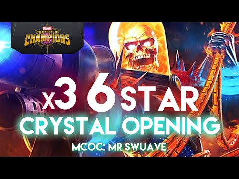X3 Triple 6Star Crystal Opening MCOC (Nexus Crystal)