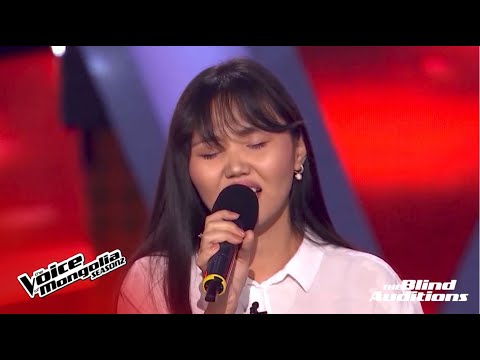 Binderya.B - "Tsenkher Zurkh" | Blind Audition | The Voice of Mongolia S2