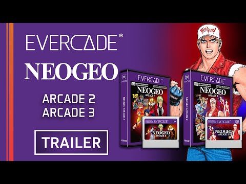 Evercade - NEOGEO Arcade 2 and 3 - Trailer