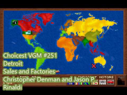 Choicest VGM - VGM #251 - Detroit - Sales and Factories