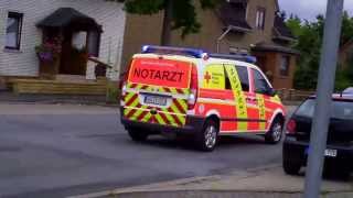 preview picture of video 'NEF vom DRK Kreisverband Osterode am Harz auf Einsatzfahrt'