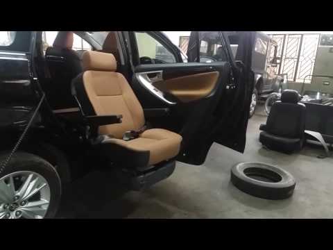 Disability Solution for Innova Crysta Middle Right Wheel Chair Without Person