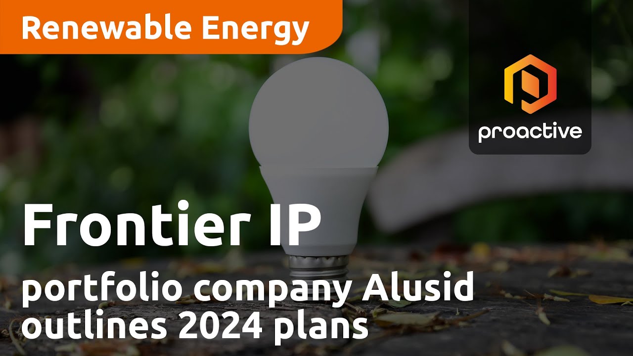 Frontier IP portfolio company Alusid outlines 2024 plans after securing £1.1M in new funding