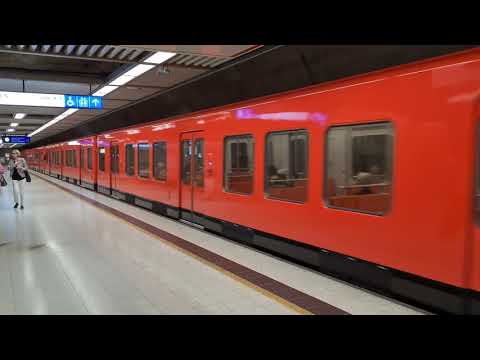22/07/23 HKL M100 at Rautatientori/Järnvägstorget | Helsinki Metro, Finland