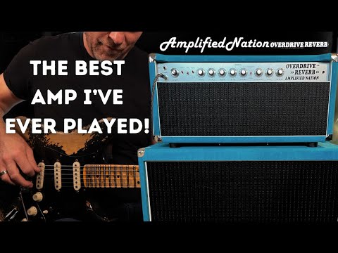 Amplified Nation Overdrive Reverb 2021-24 - Suede blue image 4