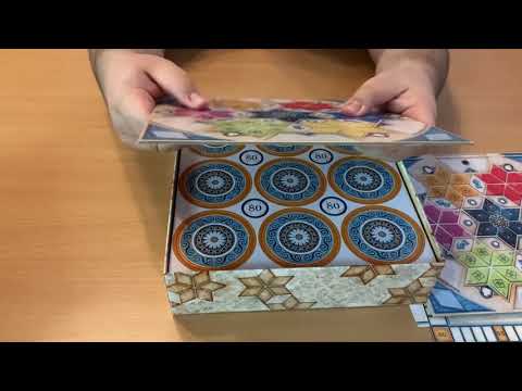 Azul: Királyi Pavilon Unboxing (Dobozbontás) - Mit Játsszunk?