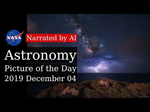 APOD: 2019-12-04 - Electric Night (Narrated by Salli)