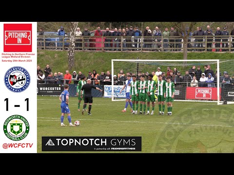 Worcester City 1 Bedworth United 1 | Pitching In Northern Premier League Midland Division