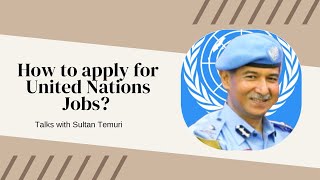 How to apply for United Nations Jobs?
