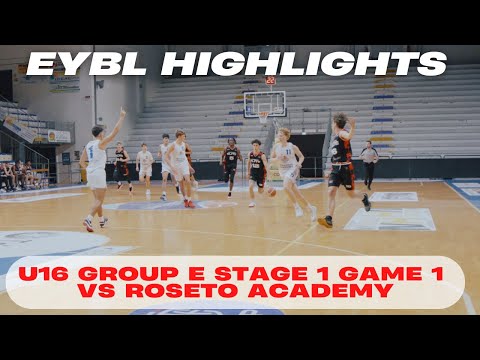 Roseto Academy vs London Elite | EYBL U16 Group E Stage 1 Game 1 | Roseto, Italy