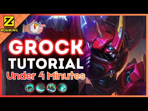 4-Minute Grock Tutorial in Roam || (MLBB S38) 2025
