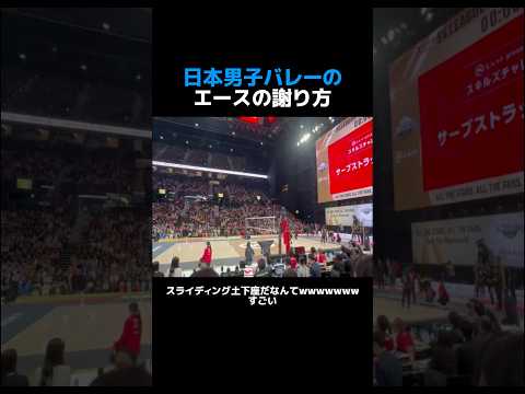 日本男子バレーのエースの謝り方