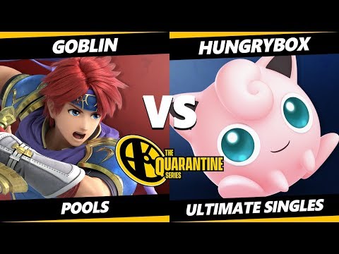 The April Minor Pools - Goblin (Roy, Cloud) Vs. Hungrybox (Jigglypuff) Smash Ultimate - SSBU