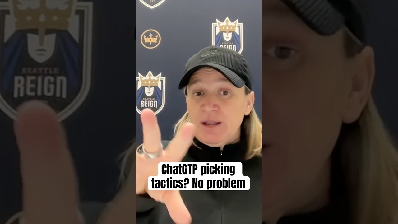 Laura Harvey tested ChatGPT’s tactics — and it worked. #NWSL #Soccer #SeattleReign - YouTube