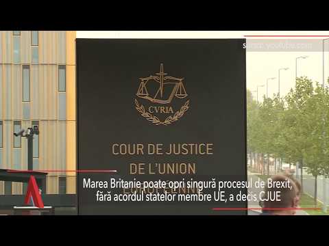 Stiri Mediafax 10 Decembrie - Marea Britanie poate opri Brexit