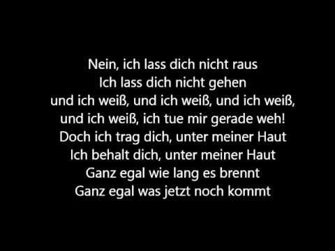Gestört Aber GeiL   Unter Meiner Haut lyrics