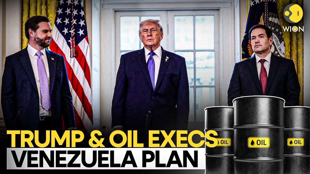 US-Venezuela LIVE: Trump Meets Oil Executives at White House to Revive Venezuela’s Oil Sector | WION