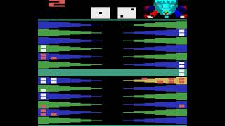 Atari 2600 Game:  Backgammon (1979 Atari)