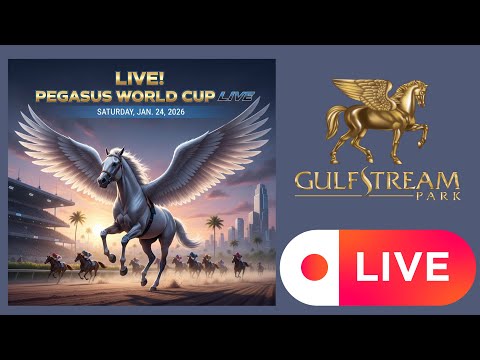 LIVE: 2026 Pegasus World Cup Invitational | Every Race, Every Moment!