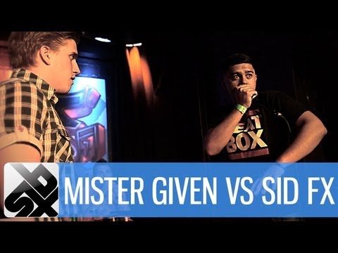 MISTER GIVEN vs SID FX | Beatbox Battle St. Gallen | Quarter Finals
