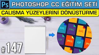 147: Çalışma Yüzeylerini Dosyalara ve Pdf ye Dönüştürme | Artboards to Files Pdf Photoshop Dersleri