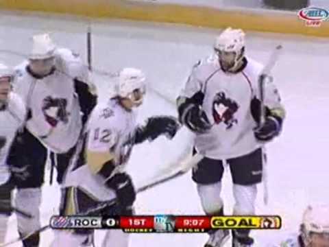 Eric Tangradi Highlight-Reel Deflection Goal 11/27/2010