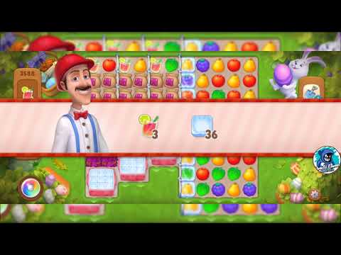 Gardenscapes level 3588 - لعبة جاردن سكيبس المرحلة 3588