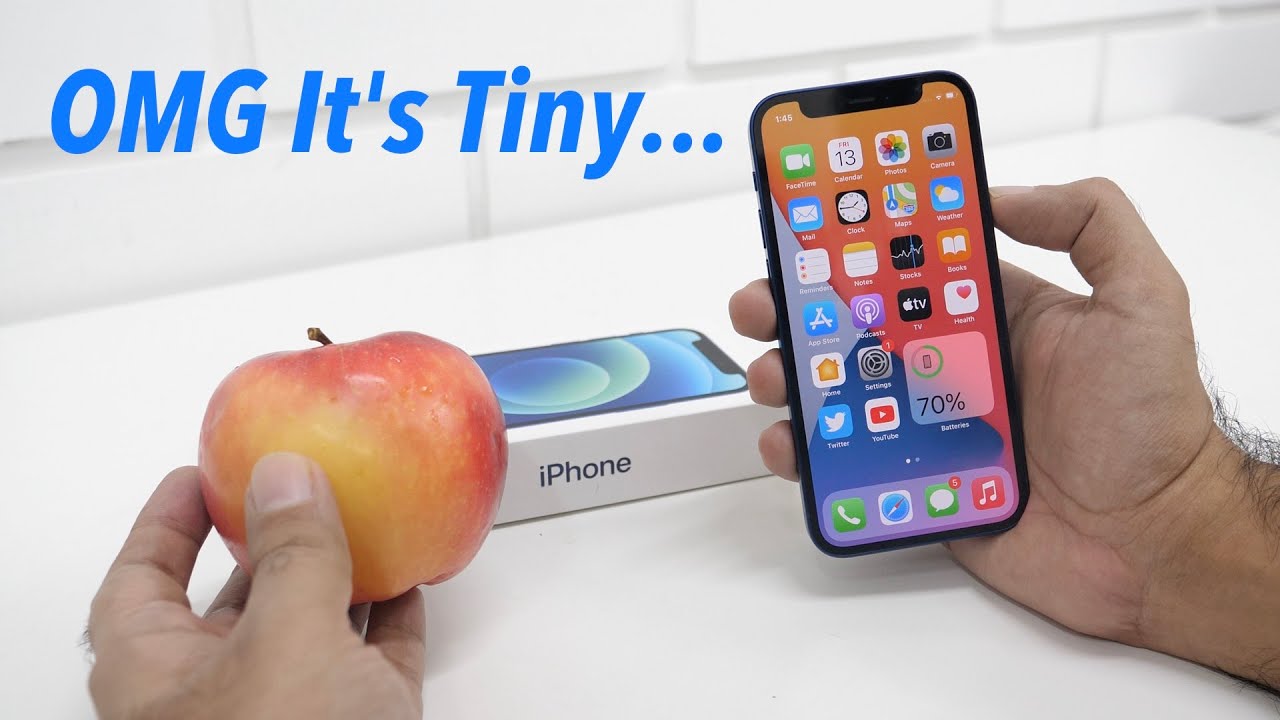 iPhone 12 Mini Unboxing & Overview - It's Tiny
