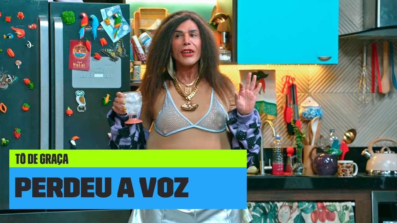 Graça PERDE A VOZ em sua ESTREIA como MC TOMA LEITE! | Tô de Graça | Temporada 8 | Multishow