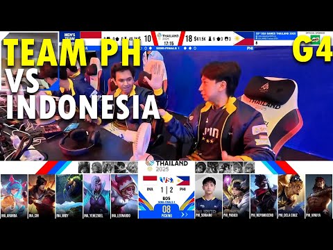 Team Philippines vs Team Indonesia Game 4 | SEA Games 2025