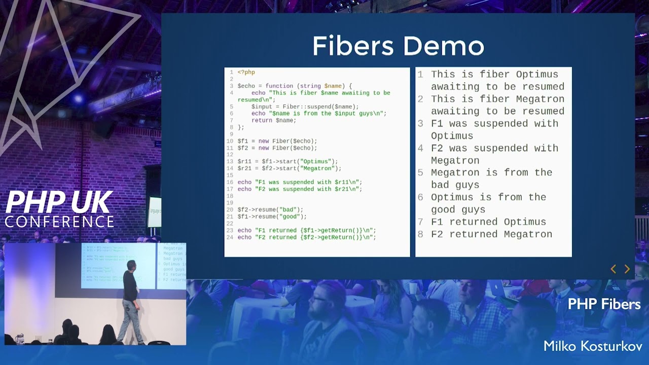 PHP Fibers - Milko Kosturkov - PHP UK 2022