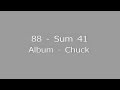 Sum 41 - 88 (With lyrics)