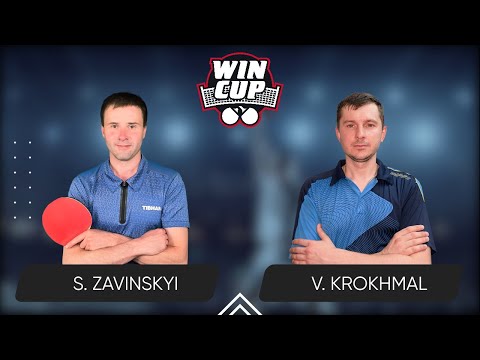 01:45 Serhii Zavinskyi - Vitalii Krokhmal West 6 WIN CUP 09.08.2024 | TableTennis WINCUP