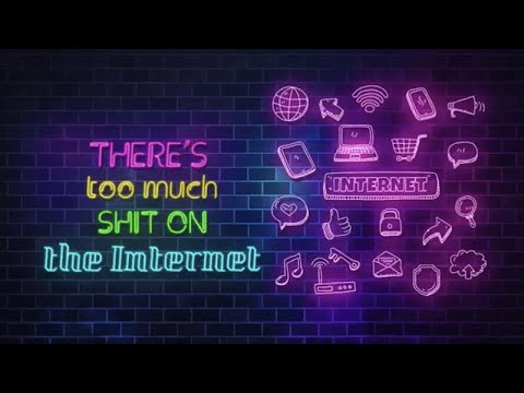 TOO MUCH INTERNET - LYRIC VIDEO (NEW)
