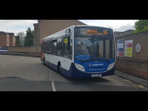Here is the stagecoach bus 36838 on the number 19 in Aldershot Friday 15 July 2022