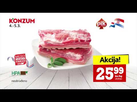 Konzum Vikend Akcija 4.3. - 5.3.2017.