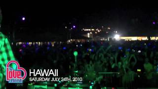 DJ REZA @ THE LOVE FESTIVAL HAWAII 2010