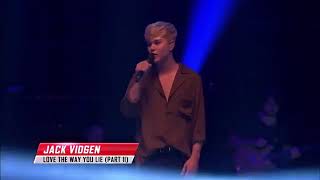 The Knockouts Jack Vidgen sings Love The Way You Lie Pt II   ınstagram : bagworld.istanbul