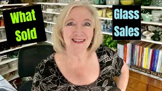 ALL GLASSWARE Glass ebay Sales | Cha Ching Thrift Finds What SOLD for PROFIT | Reseller